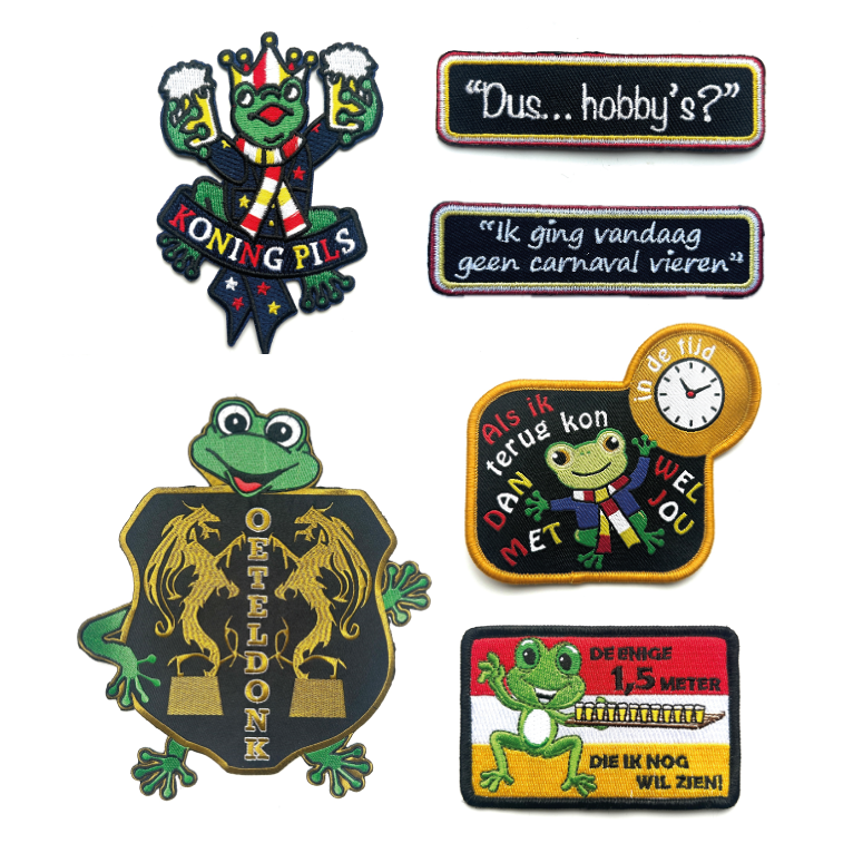 6 Oeteldonk emblemen