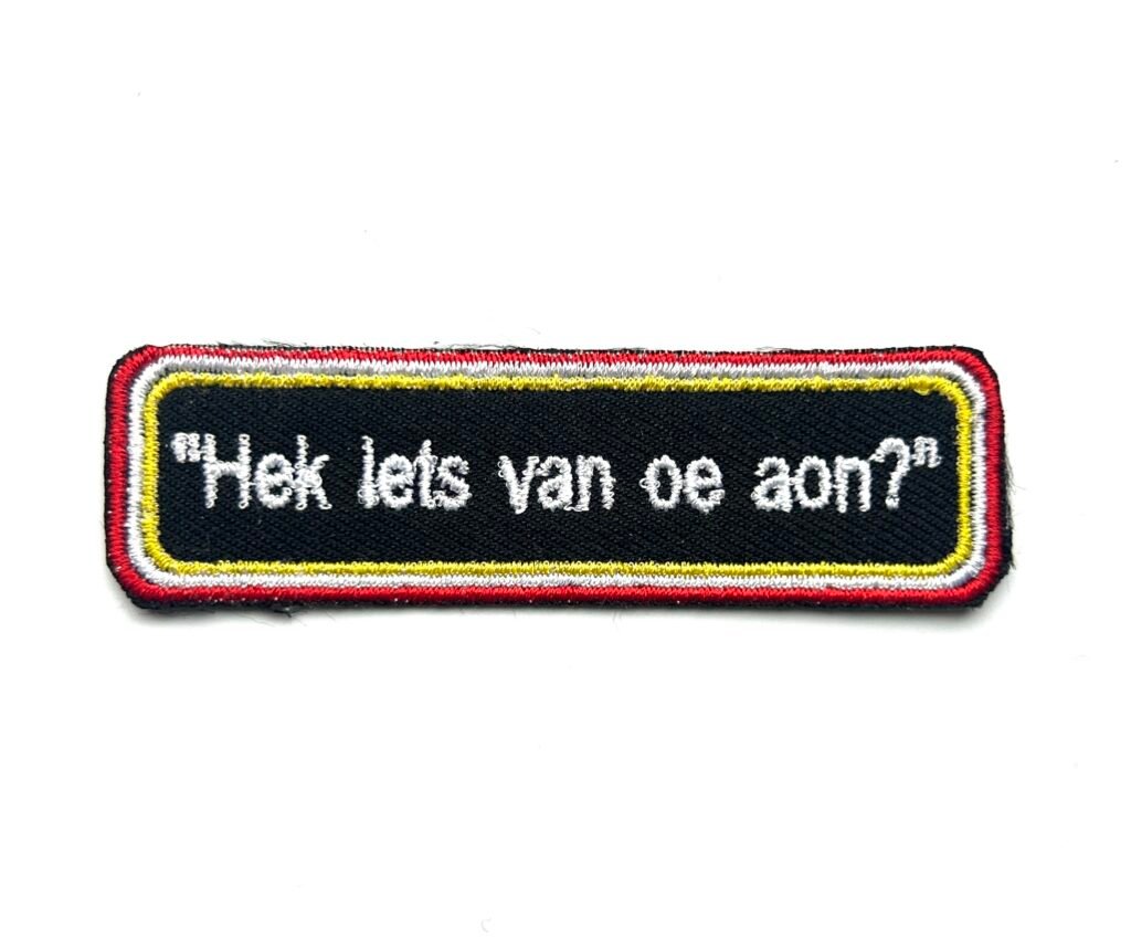 Hèkt iets van oe aon Oeteldonk embleem