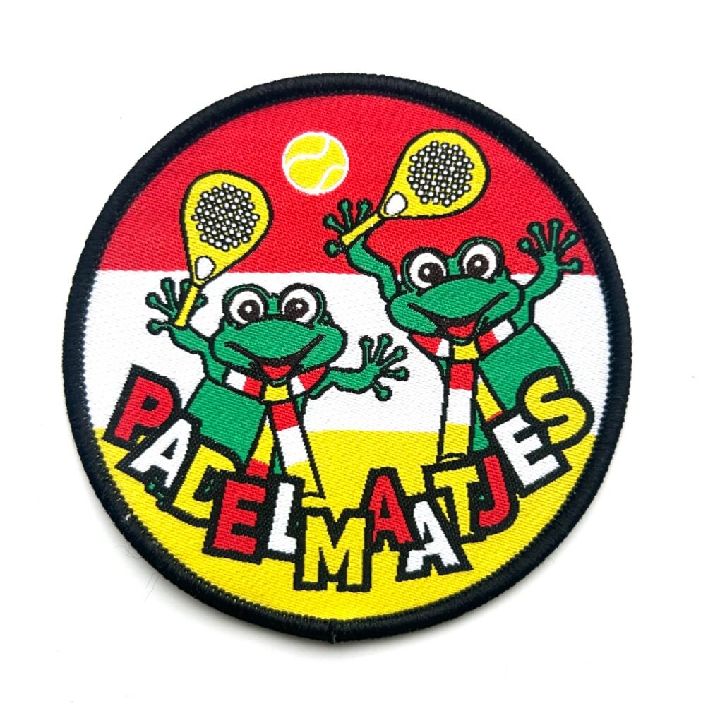 Padelmaatjes Oeteldonk embleem van 8 x 6 cm carnaval den bosch