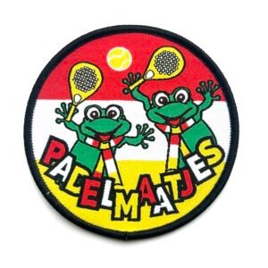 Padelmaatjes Oeteldonk embleem van 8 x 6 cm carnaval den bosch